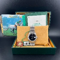 Rolex Datejust 36mm Nero Indici Jubilee
