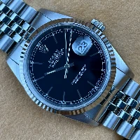 Rolex Datejust 36mm Nero Indici Jubilee