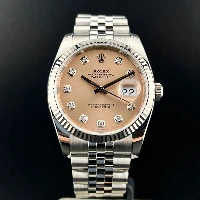 Rolex Datejust 36mm Jubilee Rosa Brillanti