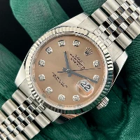Rolex Datejust 36mm Jubilee Rosa Brillanti