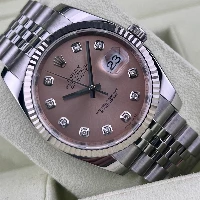 Rolex Datejust 36mm Jubilee Rosa Brillanti