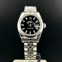 Rolex Lady Datejust 26mm Nero Indici