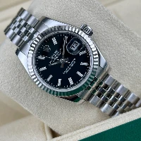 Rolex Lady Datejust 26mm Nero Indici