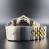 Rolex Datejust 36mm Acciaio/oro Nero Brillanti