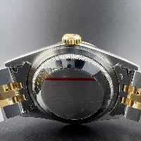 Rolex Datejust 36mm Acciaio/oro Nero Brillanti