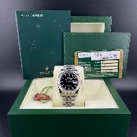 Rolex Datejust 36mm Jubilee Nero Indici