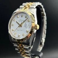 Rolex Datejust 36mm Acciaio/oro Bianco Brillanti
