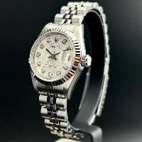 Rolex Lady Datejust 26mm Jubilee Silver Computer Brillanti