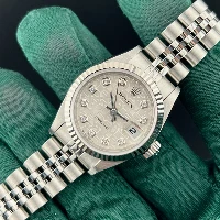 Rolex Lady Datejust 26mm Jubilee Silver Computer Brillanti