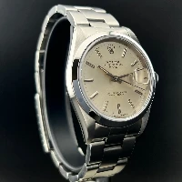 Rolex Oyster Perpetual Date 34mm Silver Indici
