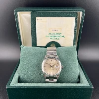 Rolex Oyster Perpetual Date 34mm Silver Indici