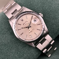 Rolex Oyster Perpetual Date 34mm Silver Indici