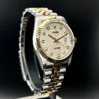 Rolex Datejust 31mm Acciaio & Oro Silver Computer Brillanti