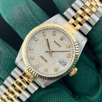 Rolex Datejust 31mm Acciaio & Oro Silver Computer Brillanti