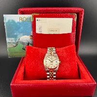 Rolex Datejust 31mm Acciaio & Oro Silver Computer Brillanti