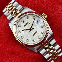 Rolex Datejust 31mm Acciaio & Oro Silver Computer Brillanti