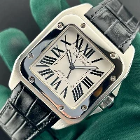 Cartier Santos 100 Steel XLarge