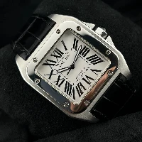 Cartier Santos 100 Steel XLarge