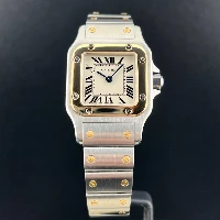 Cartier Santos Galbée Acciaio & Oro