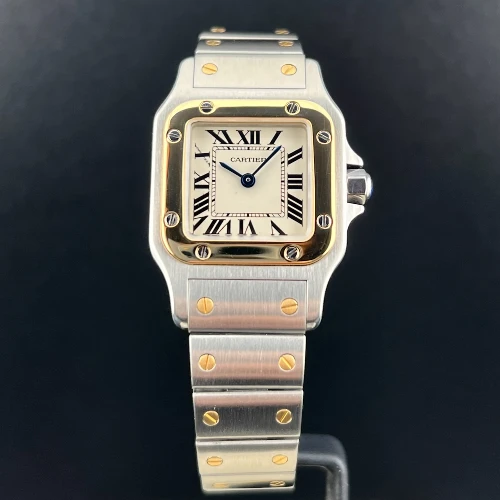 Cartier Santos Galbée Acciaio & Oro