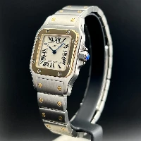 Cartier Santos Galbée Acciaio & Oro