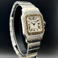 Cartier Santos Galbée Acciaio & Oro