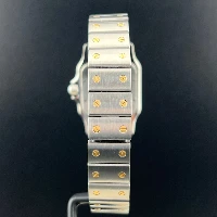 Cartier Santos Galbée Acciaio & Oro
