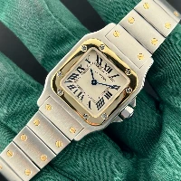 Cartier Santos Galbée Acciaio & Oro