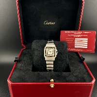 Cartier Santos Galbée Acciaio & Oro