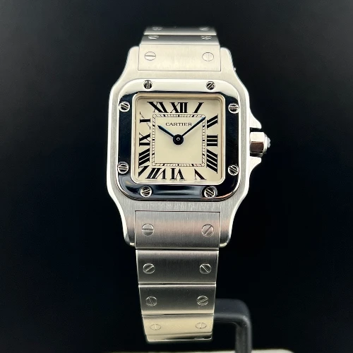 Cartier Santos Galbée Acciaio 