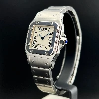 Cartier Santos Galbée Acciaio 