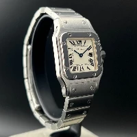 Cartier Santos Galbée Acciaio 