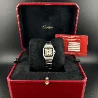 Cartier Santos Galbée Acciaio 