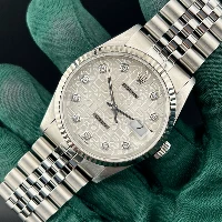 Rolex Datejust 36mm Silver Computer Brillanti