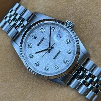 Rolex Datejust 36mm Silver Computer Brillanti