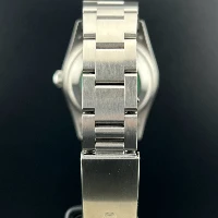 Rolex Oyster Perpetual Date 34mm Nero Ghiera Godronata