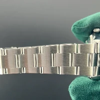 Rolex Oyster Perpetual Date 34mm Nero Ghiera Godronata