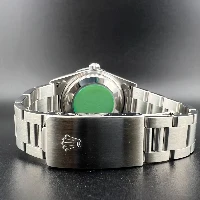 Rolex Oyster Perpetual Date 34mm Nero Ghiera Godronata