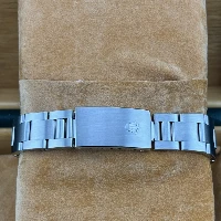 Rolex Oyster Perpetual Date 34mm Nero Ghiera Godronata