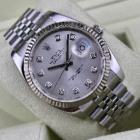 Rolex Datejust 36mm Jubilee Silver Brillanti