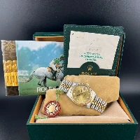 Rolex Datejust 36mm Acciaio/oro Champagne Brillanti