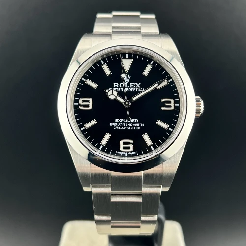 Rolex Explorer I 39mm RRR Nero