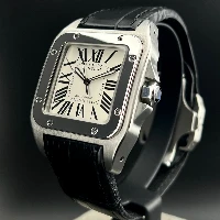 Cartier Santos 100 Steel XLarge