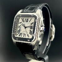 Cartier Santos 100 Medium Steel