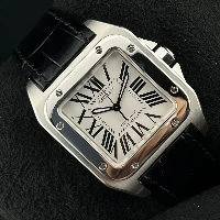 Cartier Santos 100 Medium Steel