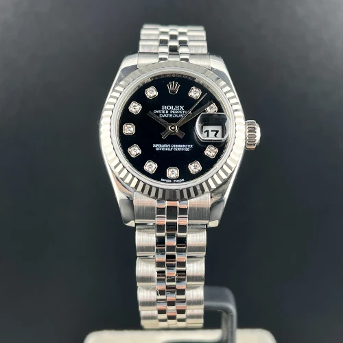 Rolex Lady Datejust 26mm Nero Brillanti