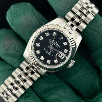 Rolex Lady Datejust 26mm Nero Brillanti