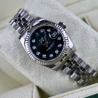 Rolex Lady Datejust 26mm Nero Brillanti