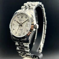 Rolex Datejust 31mm Silver Computer Diamanti Jubilee