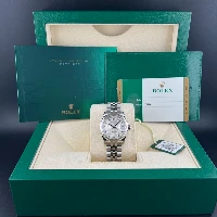 Rolex Datejust 31mm Silver Computer Diamanti Jubilee